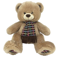 Brown Scarf Bear