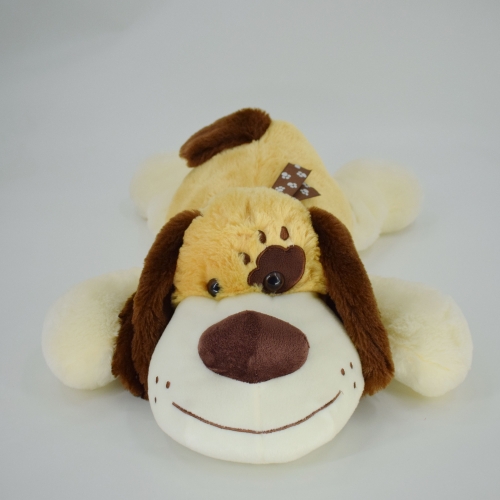 Plush Beige Dog