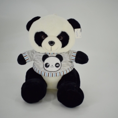 Panda in clothes