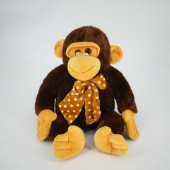 BROWN MONKEY WITH BOW TIE