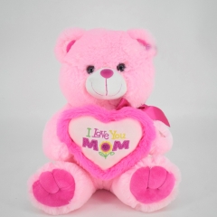 2 Color Bear with Heart