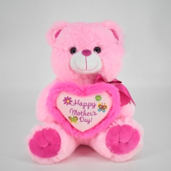 2 Color Bear with Heart