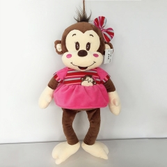 Plush Monkey With Skirt/Shirt