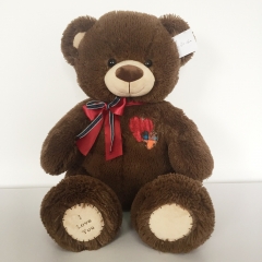 Plush Toy Teddy Bear With Bow Tie