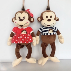 Plush Monkey With Skirt/Shirt