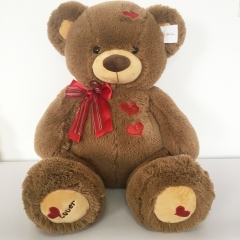 Plush Toy Teddy Bear With Bow Tie