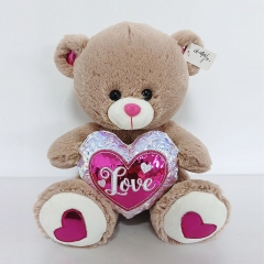 Plush Bear with Heart