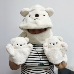 Plush Animal Hat