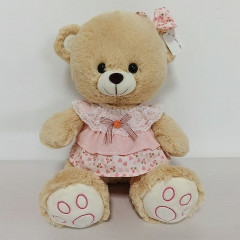 Plush Bear on Dress