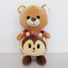 Plush Bear on Unicorn/Lion/Bee