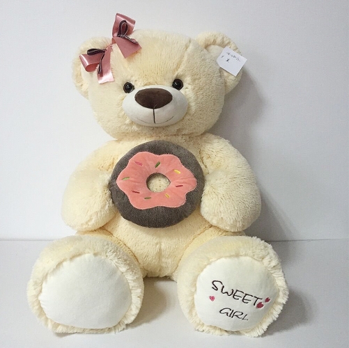 Plush Bear with Donut