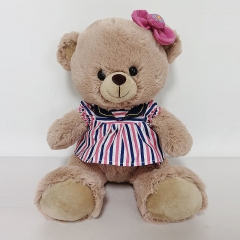 Plush Bear on Dress