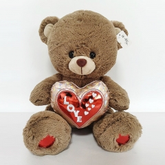 Plush Bear with Heart