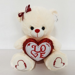 Plush Bear with Heart