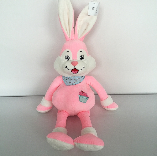 Plush Lovely Pink Rabbit