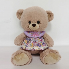 Plush Bear on Dress