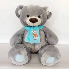 Plush Bear With Scarf