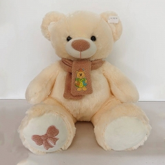 Plush Bear With Scarf