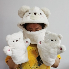 Plush Animal Hat