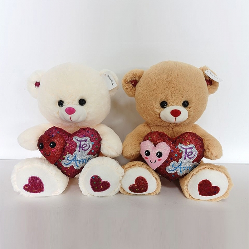 Plush Bear with Heart