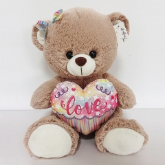 Plush Bear with Heart