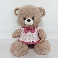 Plush Bear on Dress