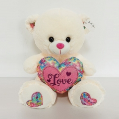 Plush Bear with Heart