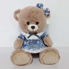 Plush Bear on Dress