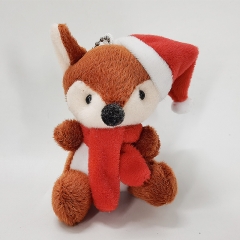 Plush Christmas Day Animal Key Chain