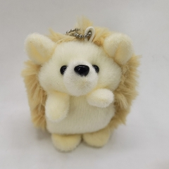 Plush Rabbit Hedgehog Monkey Leopard Key Chain