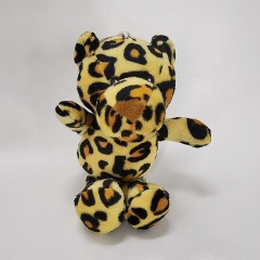 Plush Rabbit Hedgehog Monkey Leopard Key Chain