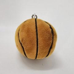 Plush Basketball Key Chain