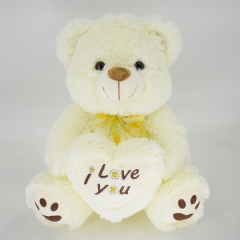 Beige Bear with Heart