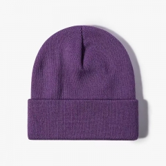 Solid Color Knit Beanie (Multiple Hues)
