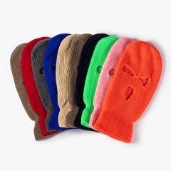 Knit Full-Face Balaclava Beanie (Multi-Color)